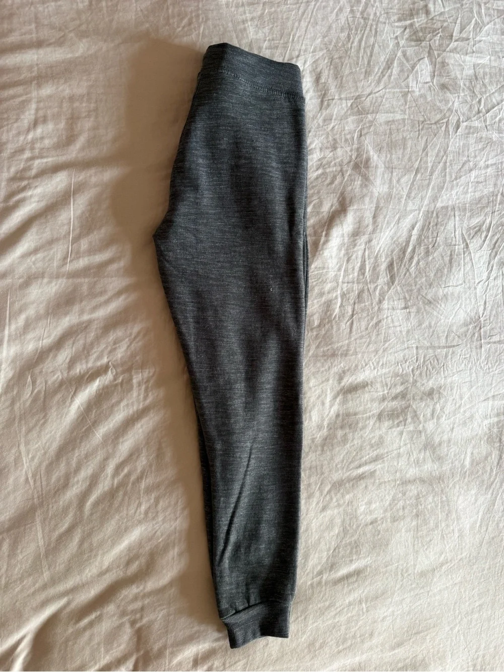 Weatherproof Vintage Boys Fleece Joggers Grey Heather Sweatpants Size M 10/12
